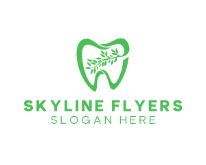 Green Dental Dentist logo design