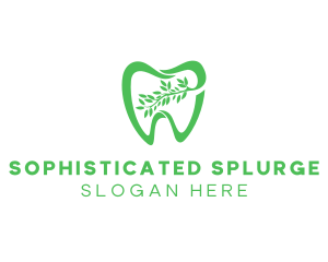 Green Dental Dentist logo design