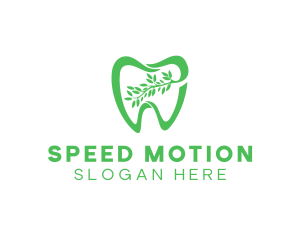 Green Dental Dentist logo design