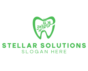 Green Dental Dentist logo design