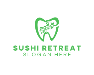 Green Dental Dentist logo design