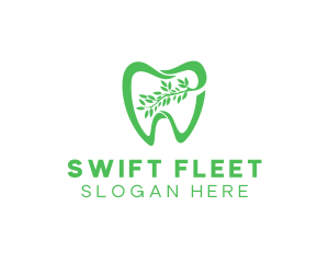 Green Dental Dentist logo design