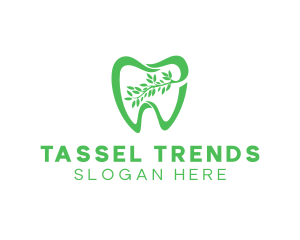 Green Dental Dentist logo design