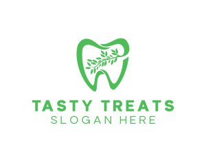 Green Dental Dentist logo design