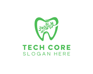 Green Dental Dentist logo design