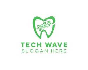 Green Dental Dentist logo design