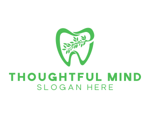 Green Dental Dentist logo design