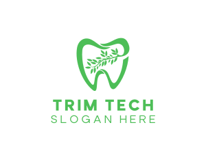 Green Dental Dentist logo design