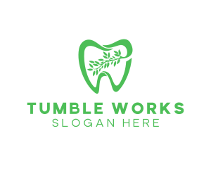 Green Dental Dentist logo design