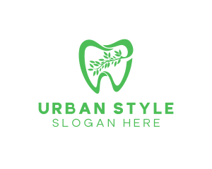 Green Dental Dentist logo design