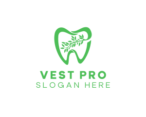 Green Dental Dentist logo design