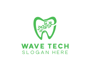 Green Dental Dentist logo design