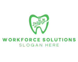 Green Dental Dentist logo design