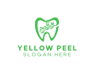 Green Dental Dentist logo design