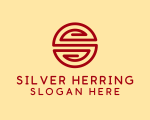 Generic Asian Ornamental Letter S  logo design