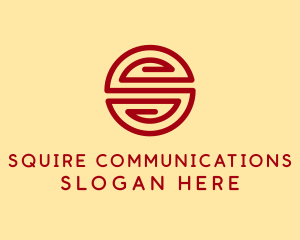 Generic Asian Ornamental Letter S  logo design