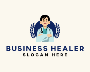 Medical Male Doctor logo