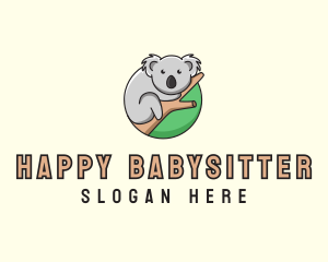 Happy Koala Branch logo design