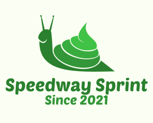 Green Poop Snail logo