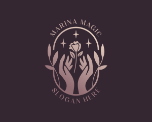 Flower Hands Wellness Logo