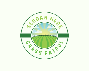 Lawn Field Mowing logo