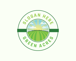 Lawn Field Mowing logo