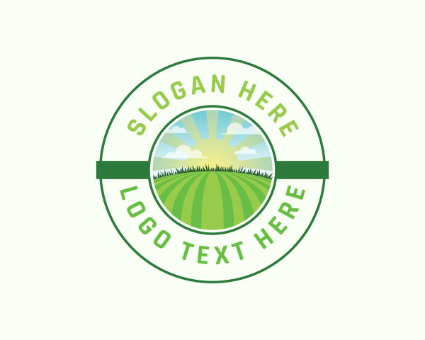 Lawn Field Mowing logo