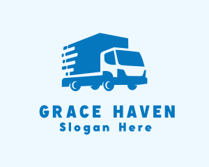 Truck Loading Delivery logo
