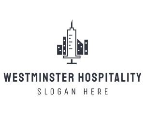 Syringe Medical City logo design