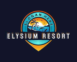 Beach Resort Vacation logo