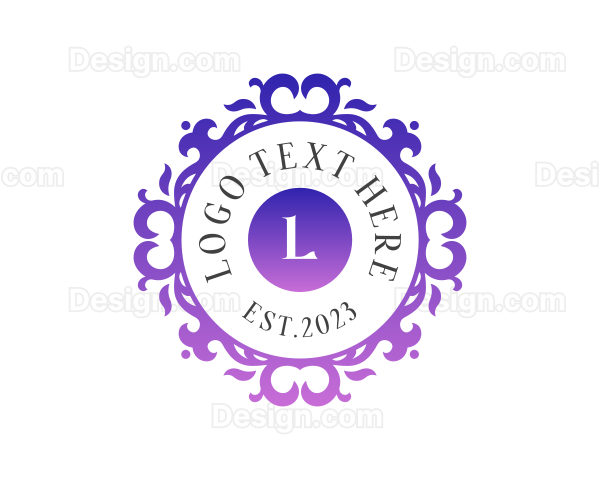 Elegant Florist Decor Logo