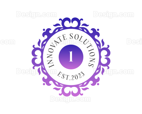 Elegant Florist Decor Logo