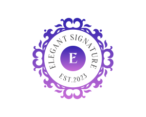 Elegant Florist Decor logo design