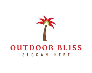 Chili Palm Tree logo design