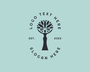 Organic Tree Lady  logo