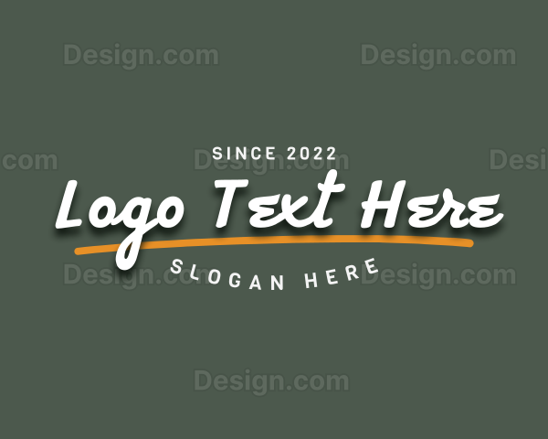 Retro Apparel Business Logo