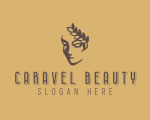 Beautiful Queen Woman  logo design