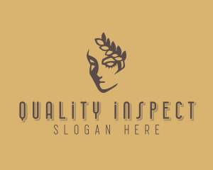 Beautiful Queen Woman  logo design