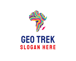 Africa Geography Map logo