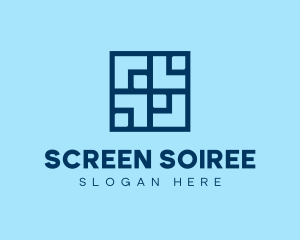 Generic Geometric Window logo design