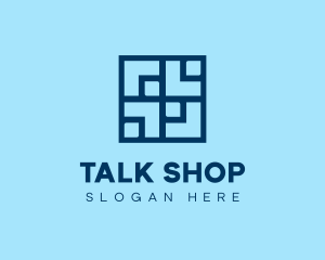 Generic Geometric Window logo design