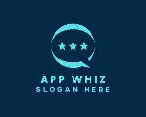 Star Messaging App  logo design