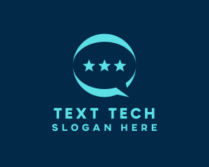 Star Messaging App  logo design