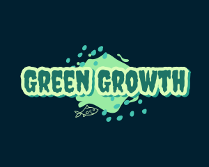 Green Swamp Pond  logo design