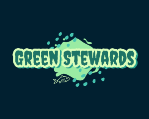 Green Swamp Pond  logo design