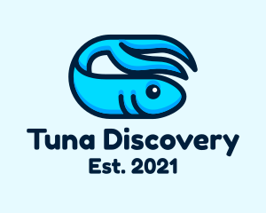 Ocean Tuna Fish  logo design