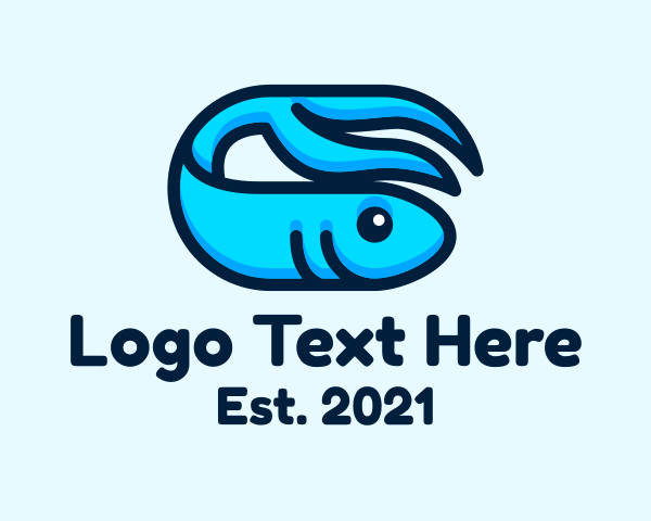 Marine Life logo example 1