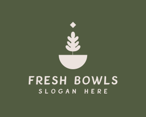 Boho Tea Bowl logo design