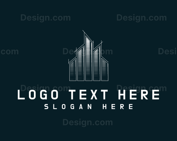 Cityscape Building Structure Logo