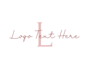 Elegant Feminine Firm Logo